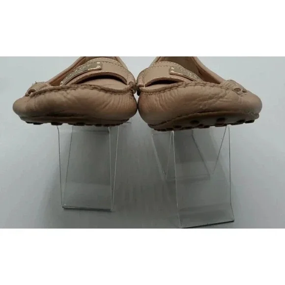 COACH Fredrica Tan Leather Shoe Womens size 9.5B US 39.5 EUR Loafers Flats - Picture 8 of 11